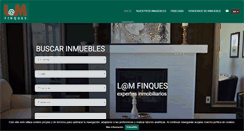 Desktop Screenshot of lmfinques.com