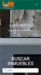 Mobile Screenshot of lmfinques.com